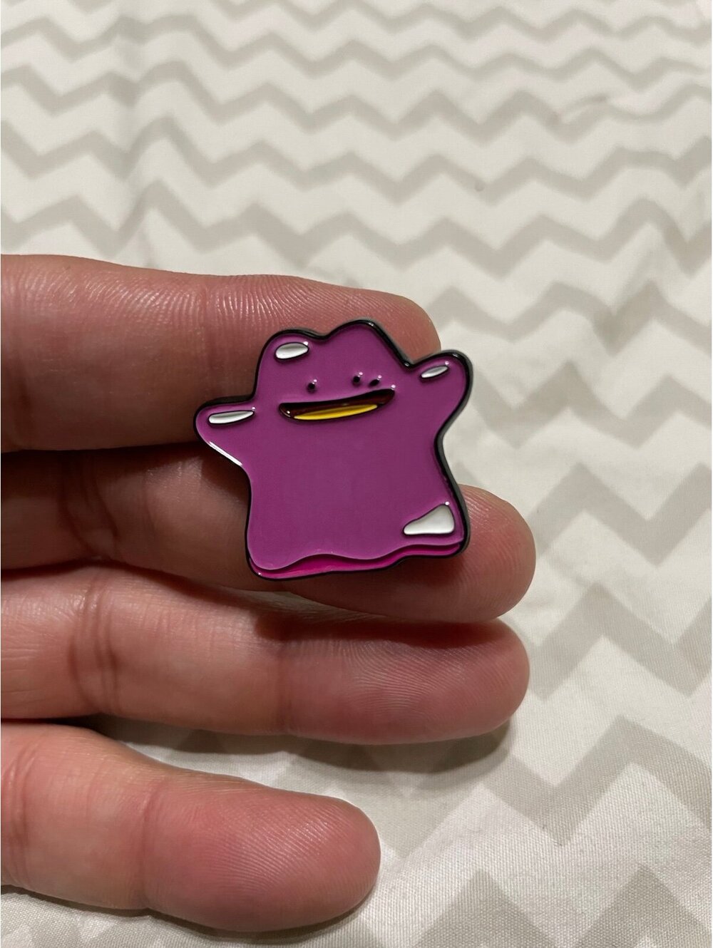 Pin ditto enamel pokemon cute gift collectible